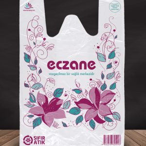 Eczane Baskılı Atlet Poşet