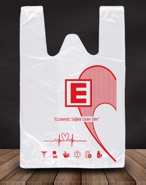 ECZANE BASKILI ATLET POŞET 23X35