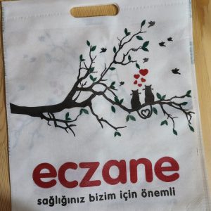 ECZANE EL GEÇME BEZ ÇANTA 30x35