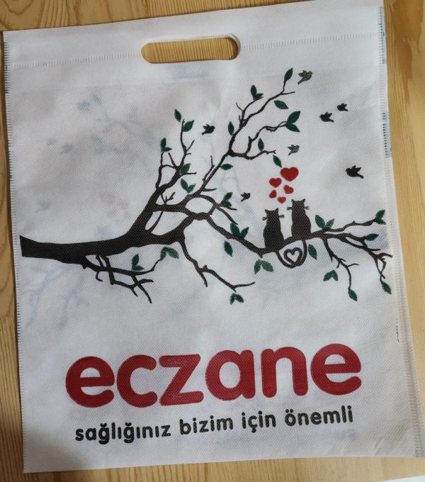 ECZANE EL GEÇME BEZ ÇANTA 30x35
